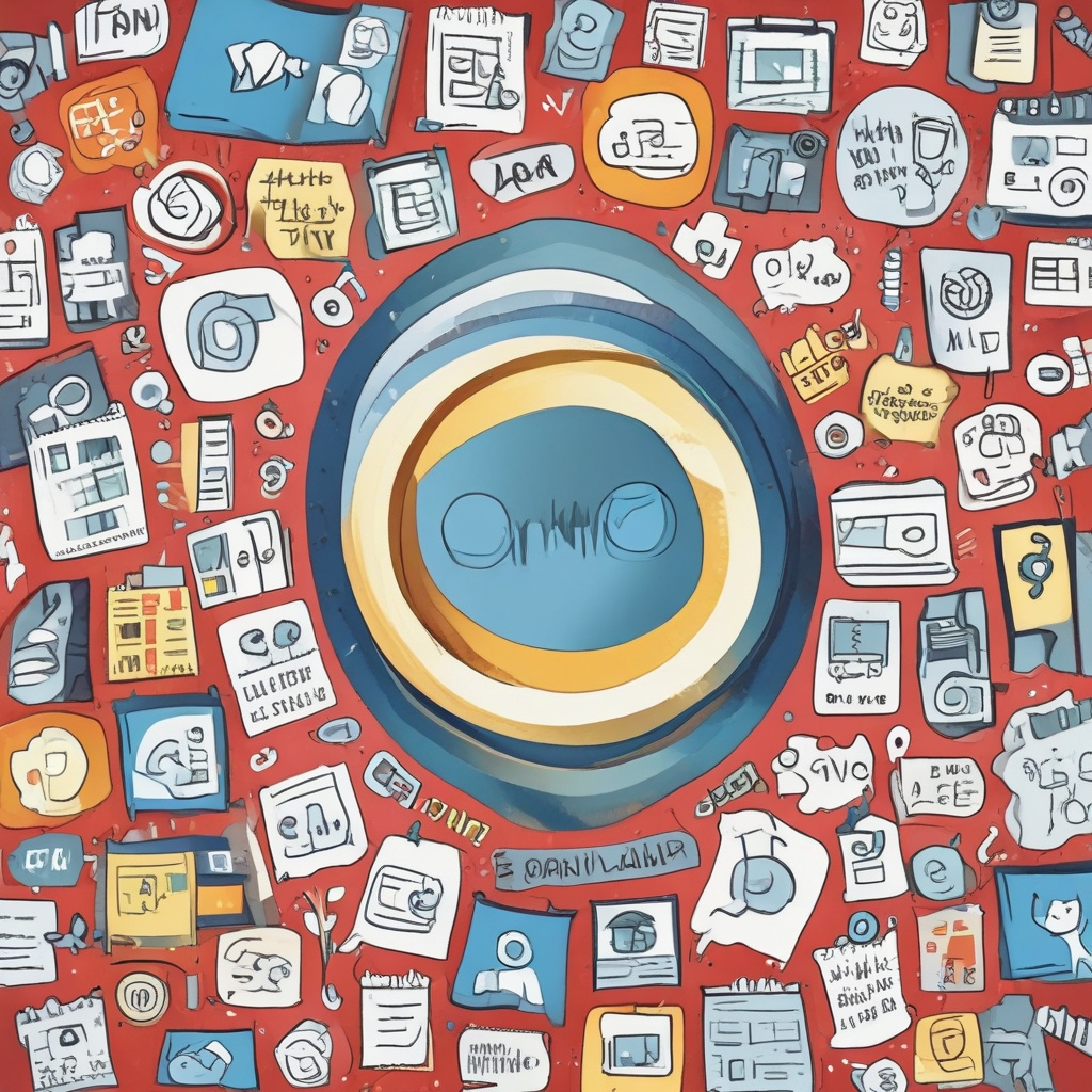 Graphics of engaging posts on social media
